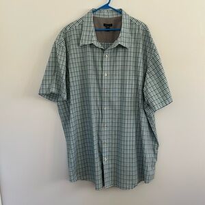 Van Heusen men’s short sleeve button down shirt 4XLT